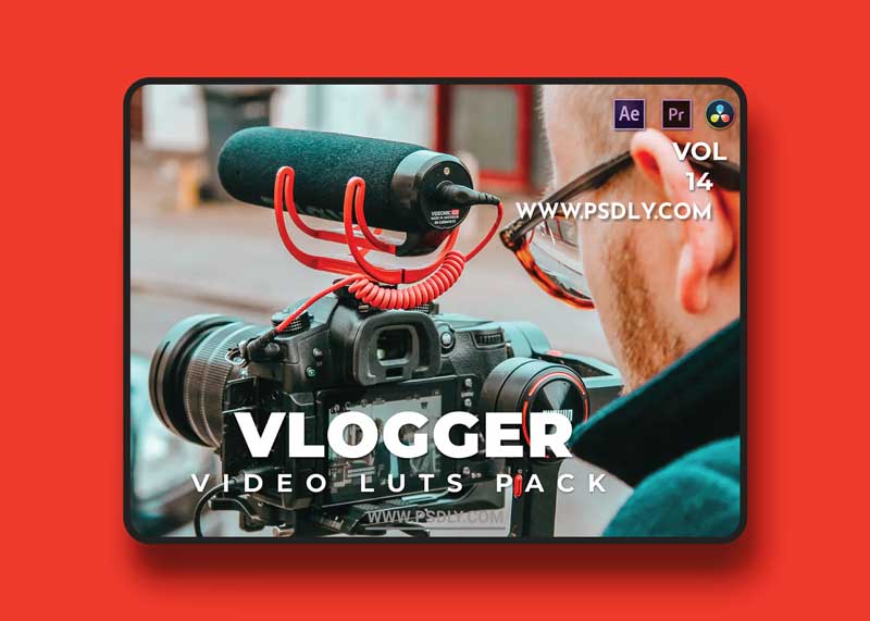 Vlogger Pack Video LUTs Vol.14 1 Vlogger Pack Video LUTs Vol.14
