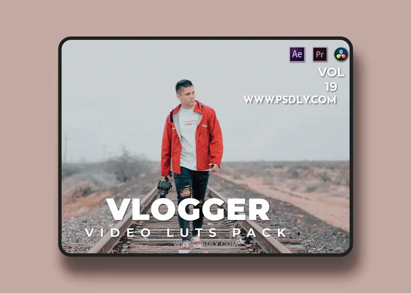 Vlogger Pack Video LUTs Vol.19 1 Vlogger Pack Video LUTs Vol.19