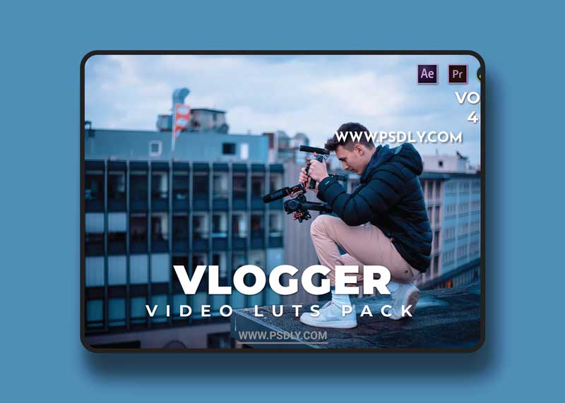 Vlogger Pack Video LUTs Vol.4 1 Vlogger Pack Video LUTs Vol.4