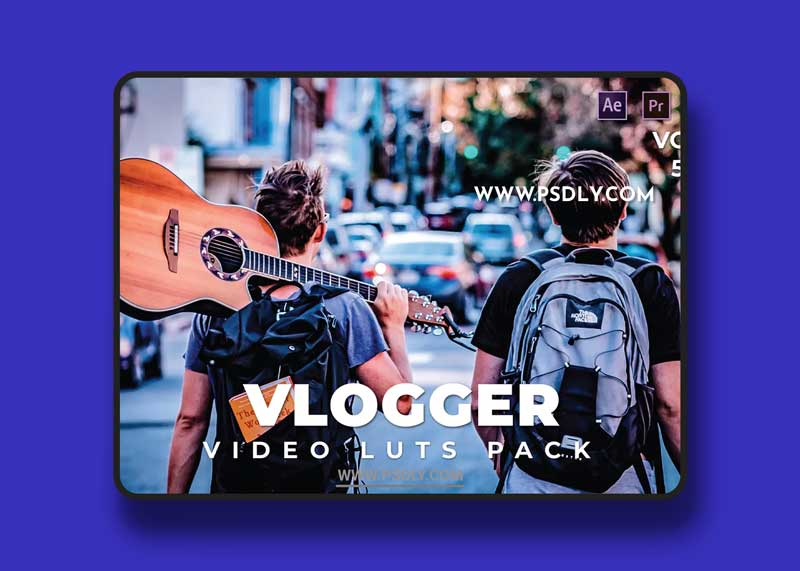 Vlogger Pack Video LUTs Vol.5 1 Vlogger Pack Video LUTs Vol.5