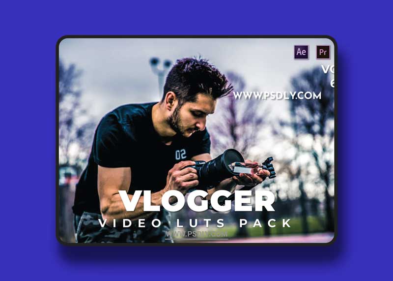 Vlogger Pack Video LUTs Vol.6 1 Vlogger Pack Video LUTs Vol.6