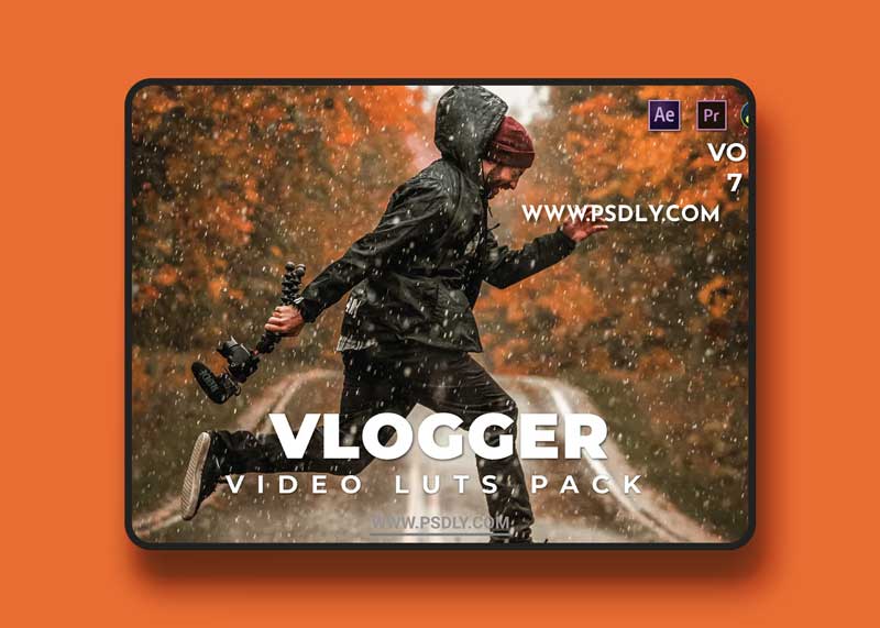 Vlogger Pack Video LUTs Vol.7 1 Vlogger Pack Video LUTs Vol.7