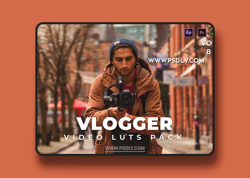 Vlogger Pack Video LUTs Vol.8 1 Vlogger Pack Video LUTs Vol.8