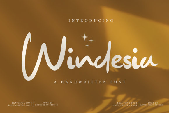 Windesia Font 1 Windesia Font