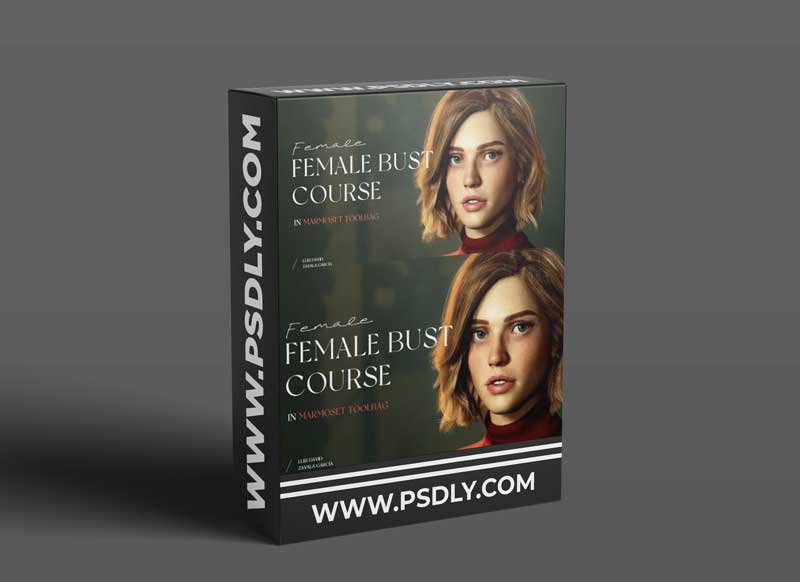 Wingfox - Female Bust Course in Marmoset Toolbag 1 Wingfox - Female Bust Course in Marmoset Toolbag