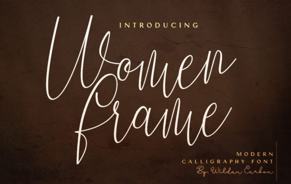 Women Frame Font 1 Women Frame Font