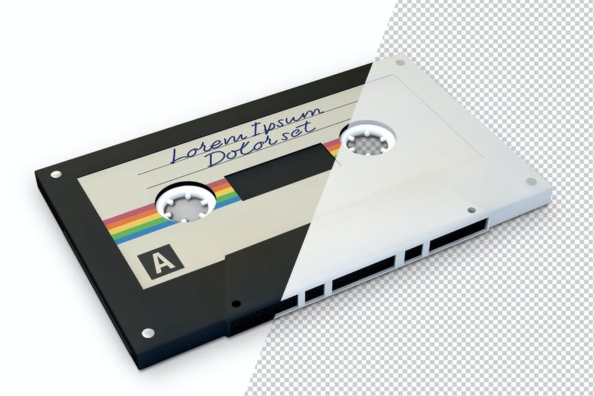 Cassette Mockup QZXAQQY 1 Cassette Mockup QZXAQQY