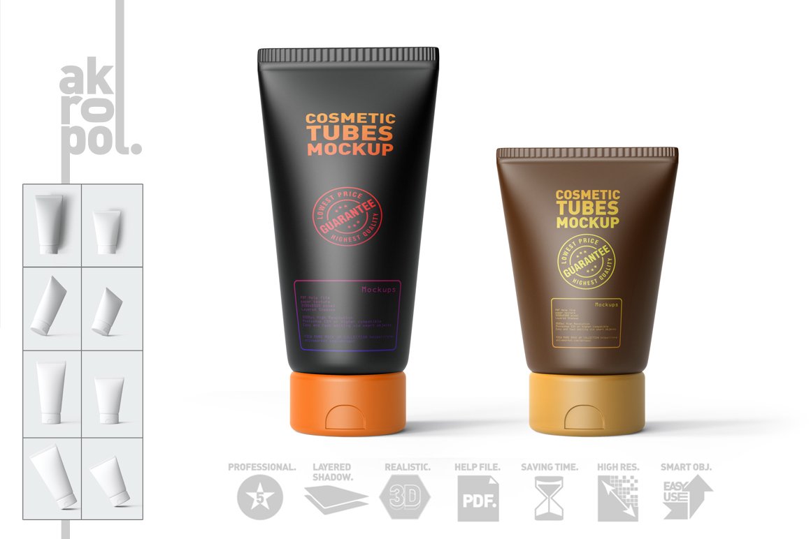CreativeMarket - Cosmetic Tubes Mockup 4809677 1 CreativeMarket - Cosmetic Tubes Mockup 4809677