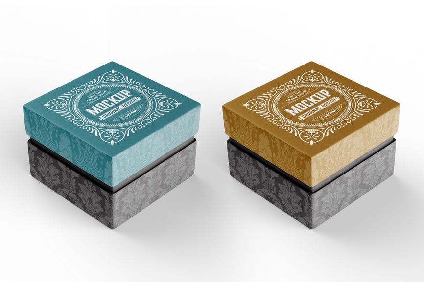 Gift Cardboard Box Mockup RDRGWTU 1 Gift Cardboard Box Mockup RDRGWTU