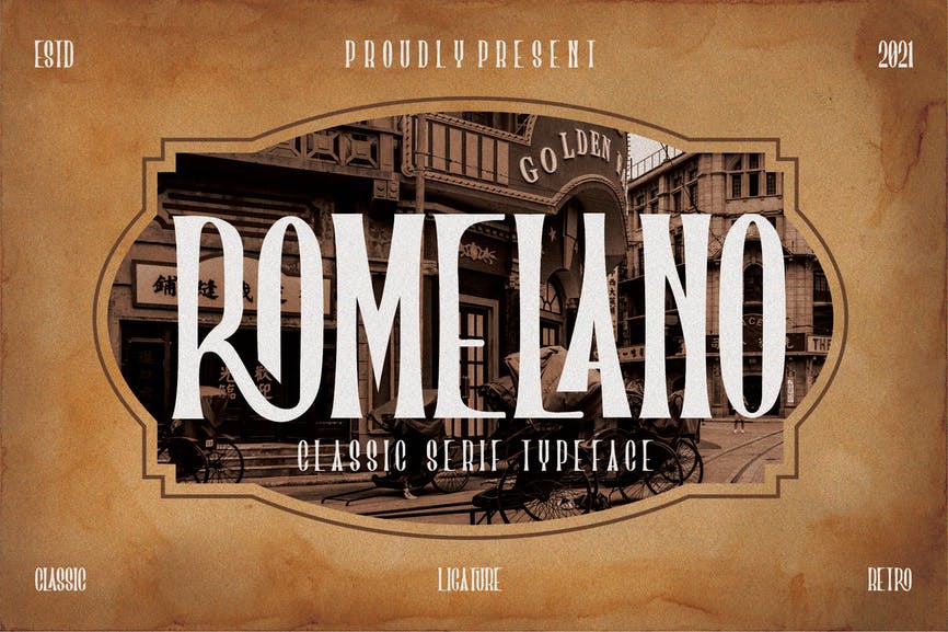 Romelano - Serif Font 1 Romelano - Serif Font