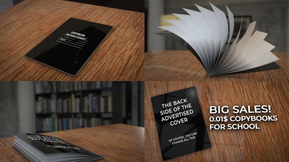 Videohive Copybook Journal Book Seller 33465752 1 Videohive Copybook Journal Book Seller 33465752
