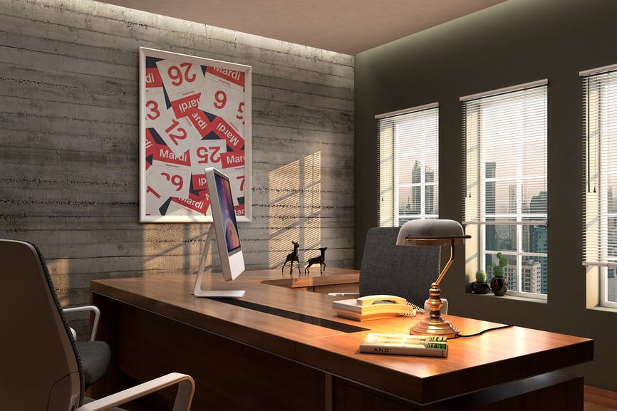 Elegant Office MockUp Scenes 01 7K758P9 1 Elegant Office MockUp Scenes 01 7K758P9