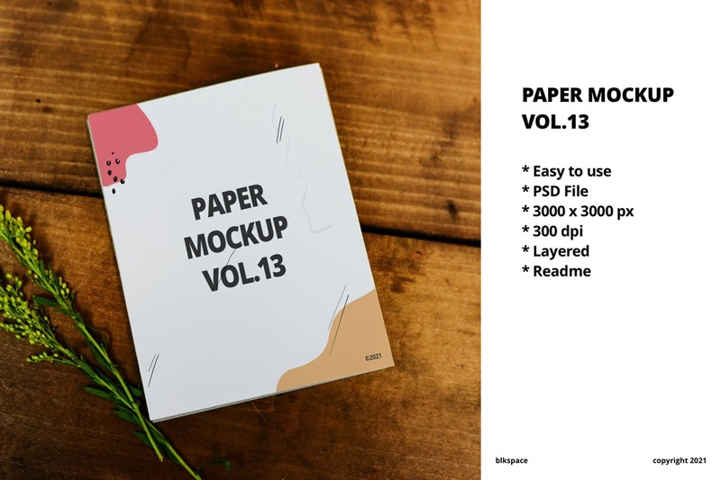 Paper Mockup Vol.13 96MHB84 1 Paper Mockup Vol.13 96MHB84