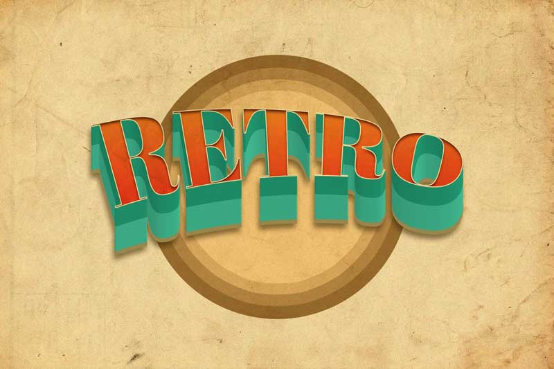 Retro Text Effect Logo Mockup TR7SNEP 1 Retro Text Effect Logo Mockup TR7SNEP