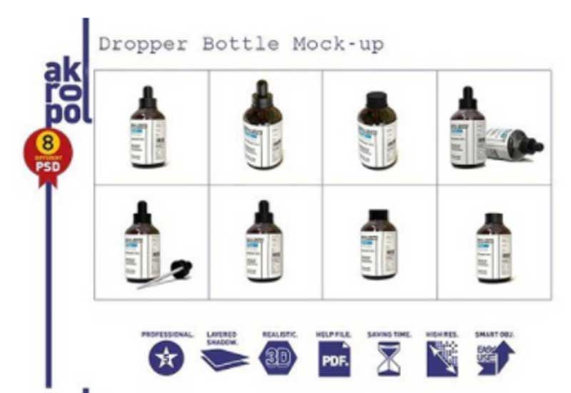 CM - Dropper Bottle Mock-up 1711472 1 CM - Dropper Bottle Mock-up 1711472