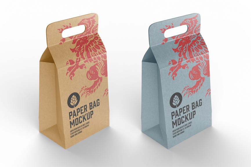 Kraft Paper Bag Mockup 6KBWS5S 1 Kraft Paper Bag Mockup 6KBWS5S