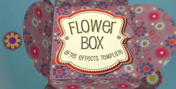 Videohive Flower Box Display 5948975 1 Videohive Flower Box Display 5948975