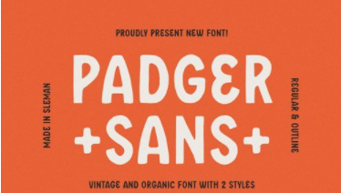 Padger Vintage Sans Display 1 Padger Vintage Sans Display