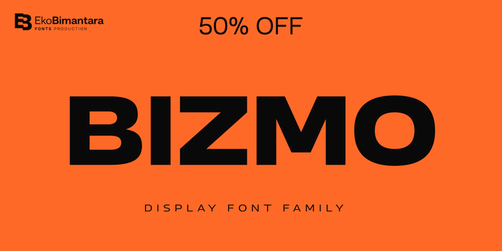 Bizmo Font Family 1 Bizmo Font Family