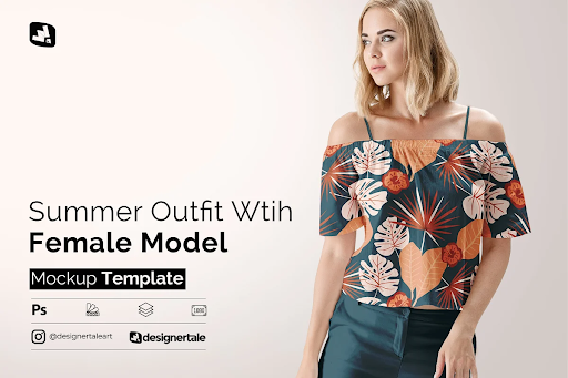 CreativeMarket - Female Summer Outfit Mockup 4971813 1 CreativeMarket - Female Summer Outfit Mockup 4971813