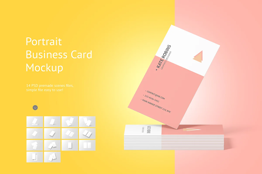 CreativeMarket - Portrait Business Card Mockup 4573982 1 CreativeMarket - Portrait Business Card Mockup 4573982