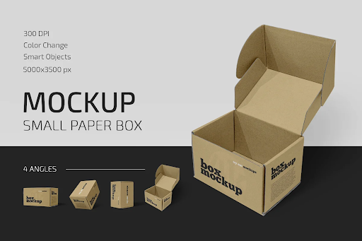 CreativeMarket - Small Paper Box Mockup Set 5305688 1 CreativeMarket - Small Paper Box Mockup Set 5305688