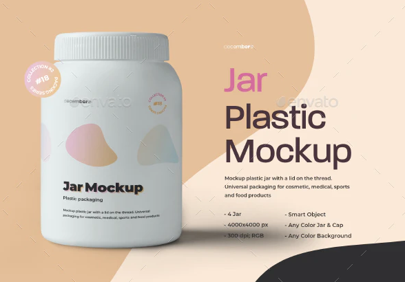 GraphicRiver - 4 Mockups Plastic Fat Jar 28021751 1 GraphicRiver - 4 Mockups Plastic Fat Jar 28021751