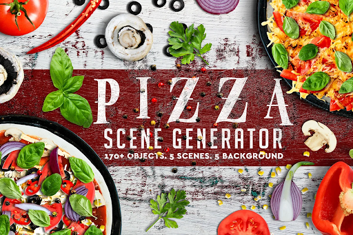 CreativeMarket - Pizza Scene Creator 6406989 1 CreativeMarket - Pizza Scene Creator 6406989