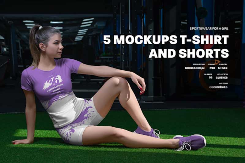 CreativeMarket - 5 Sports T-Shirts and Shorts Mockups 6330435 1 CreativeMarket - 5 Sports T-Shirts and Shorts Mockups 6330435