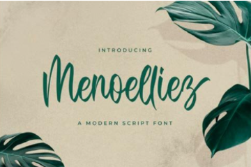 Menoelliez Font 1 Menoelliez Font