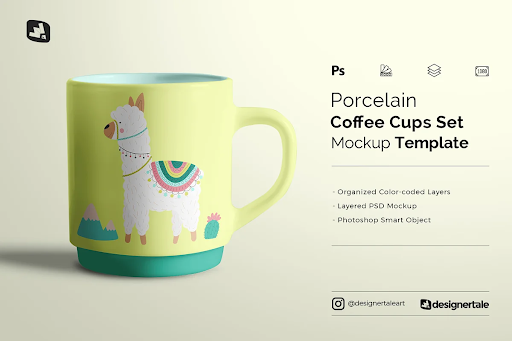 CreativeMarket - Porcelain Coffee Cups Set Mockup 5188654 1 CreativeMarket - Porcelain Coffee Cups Set Mockup 5188654
