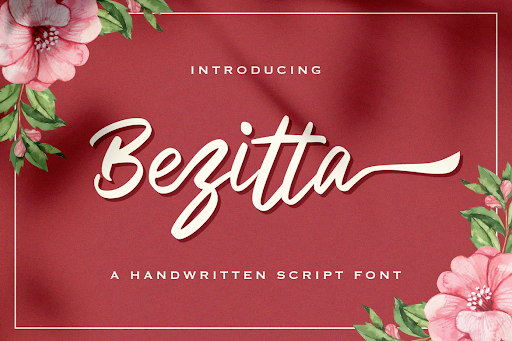 Bezitta - Handwritten Font MSRLS63 1 Bezitta - Handwritten Font MSRLS63