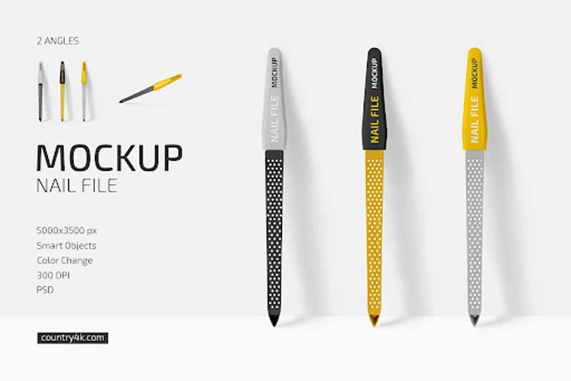CreativeMarket - Nail File Mockup Set 6324172 1 CreativeMarket - Nail File Mockup Set 6324172