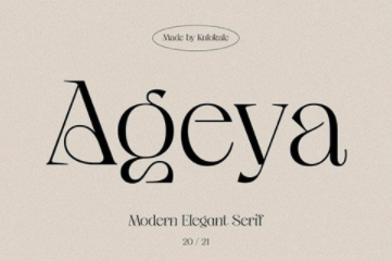 CM - Ageya - Modern Elegant Serif Font 6015366 1 CM - Ageya - Modern Elegant Serif Font 6015366