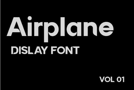 Airplane Font 1 Airplane Font