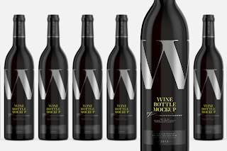 CreativeMarket - Dark Glass Wine Bottle Mockup 4998879 1 CreativeMarket - Dark Glass Wine Bottle Mockup 4998879