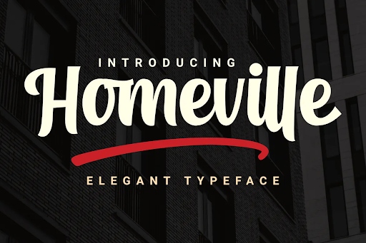 DS Homeville – Elegant Typeface QNU4K5A 1 DS Homeville – Elegant Typeface QNU4K5A