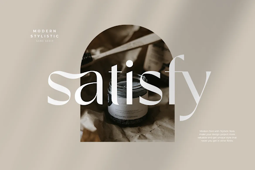 satisfy - modern stylistic sans serif 7NH32JN 1 satisfy - modern stylistic sans serif 7NH32JN