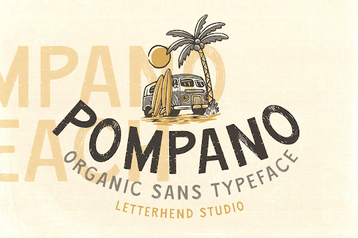 Pompano - Organic Sans H3KNC7F 1 Pompano - Organic Sans H3KNC7F