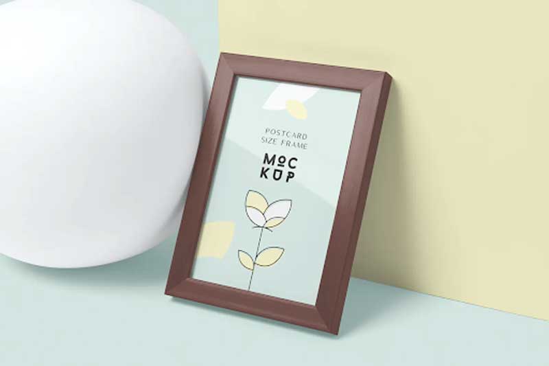 Postcard Size Frame Mockups D93B7JK 1 Postcard Size Frame Mockups D93B7JK