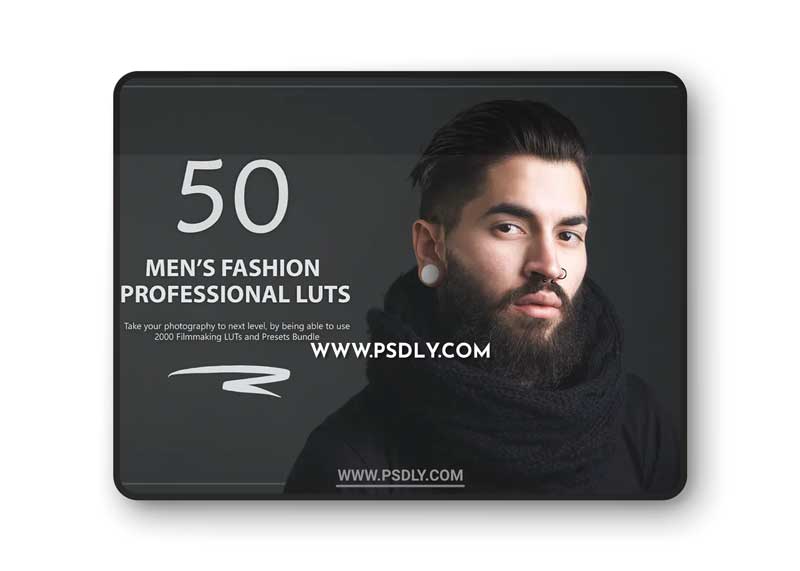 50 Men’s Fashion LUTs and Presets Pack 1 50 Men’s Fashion LUTs and Presets Pack