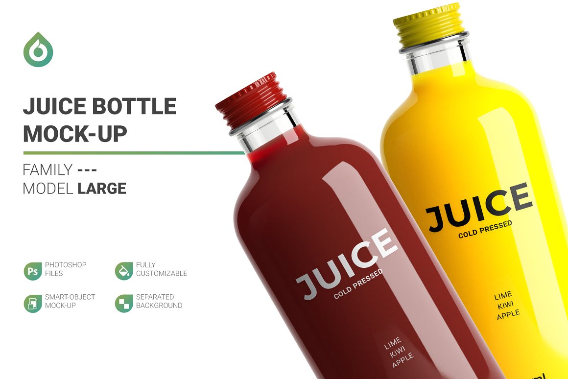 CreativeMarket - Juice Bottle Mockup 5325379 1 CreativeMarket - Juice Bottle Mockup 5325379