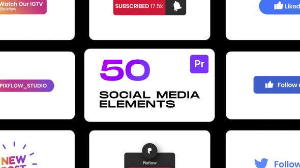 Videohive - Social Elements for Premiere Pro - 33391333 1 Videohive - Social Elements for Premiere Pro - 33391333