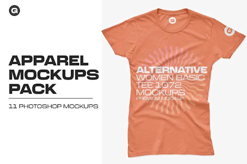 CreativeMarket - Alternative Women Basic Tee Mockups 5933636 1 CreativeMarket - Alternative Women Basic Tee Mockups 5933636