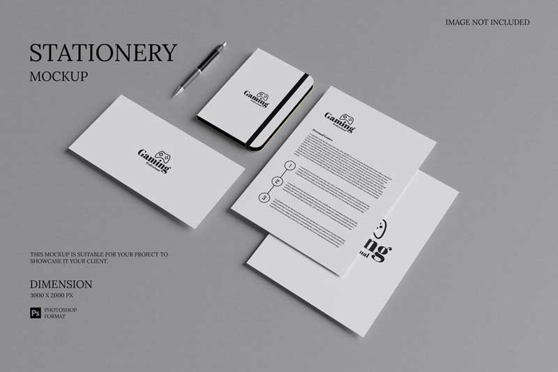 Stationery - Mockup K9AA9VF 1 Stationery - Mockup K9AA9VF