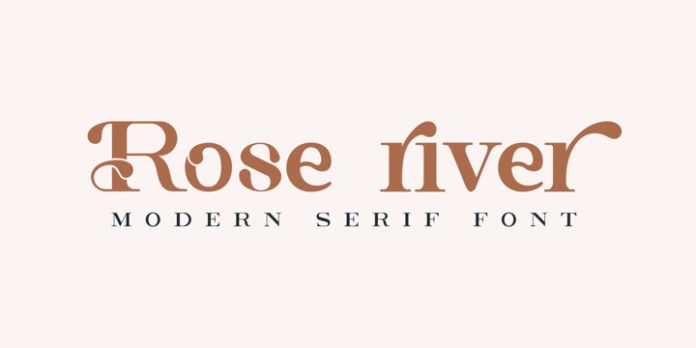 Rose River Font 1 Rose River Font