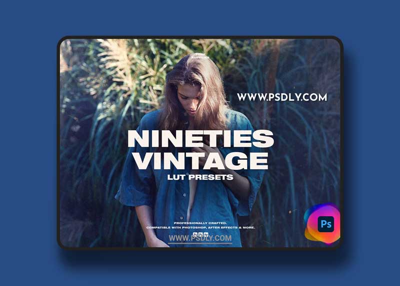 CreativeMarket - 90's Vintage LUT Presets Photoshop 6166123 1 CreativeMarket - 90's Vintage LUT Presets Photoshop 6166123