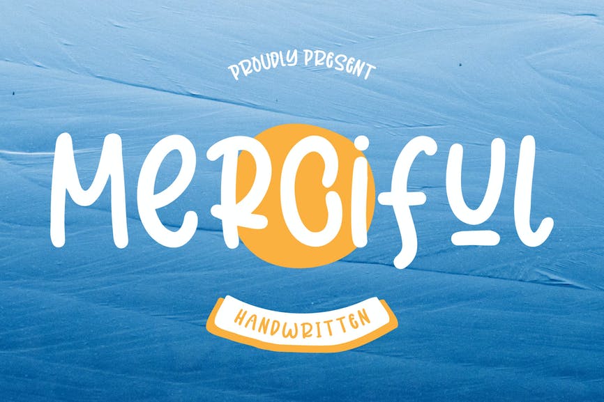 Merciful - Fun Sans Serif Font 1 Merciful - Fun Sans Serif Font
