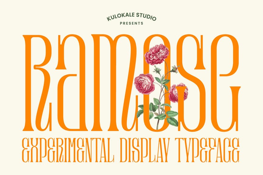Ramose - Experimental Classic Display Serif Font 1 Ramose - Experimental Classic Display Serif Font