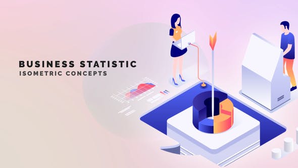 Videohive Business statistic - Isometric Concept 33962912 1 Videohive Business statistic - Isometric Concept 33962912